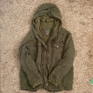 American Eagle Olive Jacket